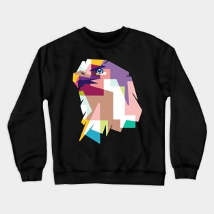 Eagle Falcon Hawkeye Geometric art Crewneck Sweatshirt